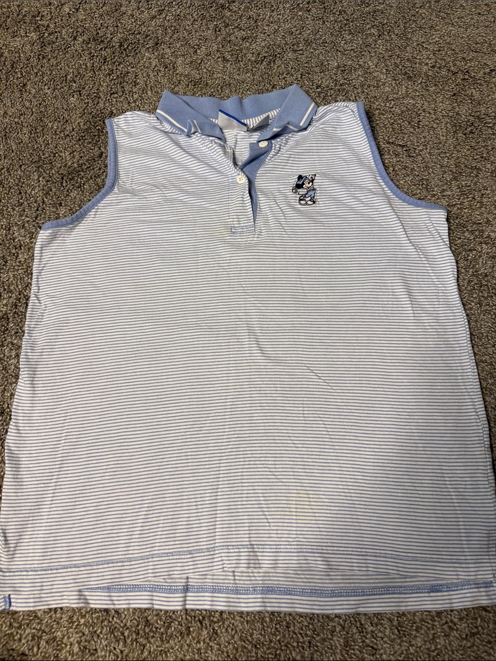 Vintage EP Pro Sleeveless Polo Tank